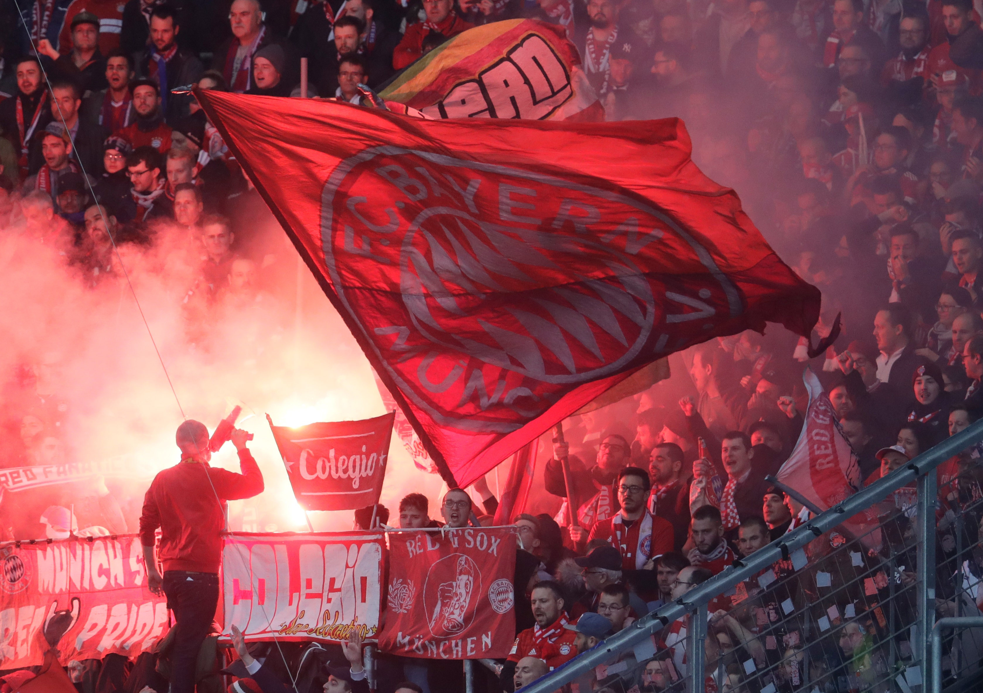 Bayern Game Ends In Farce After Fan Banner At Hoffenheim Fox Sports
