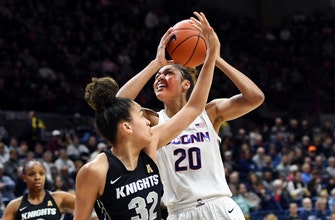 
					UConn women win 7th straight AAC title, top UCF 66-53
				