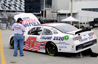 Trump taking in Daytona 500 before heading West