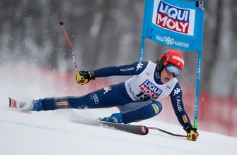 Brignone wins super-G in overall leader Shiffrin’s absence