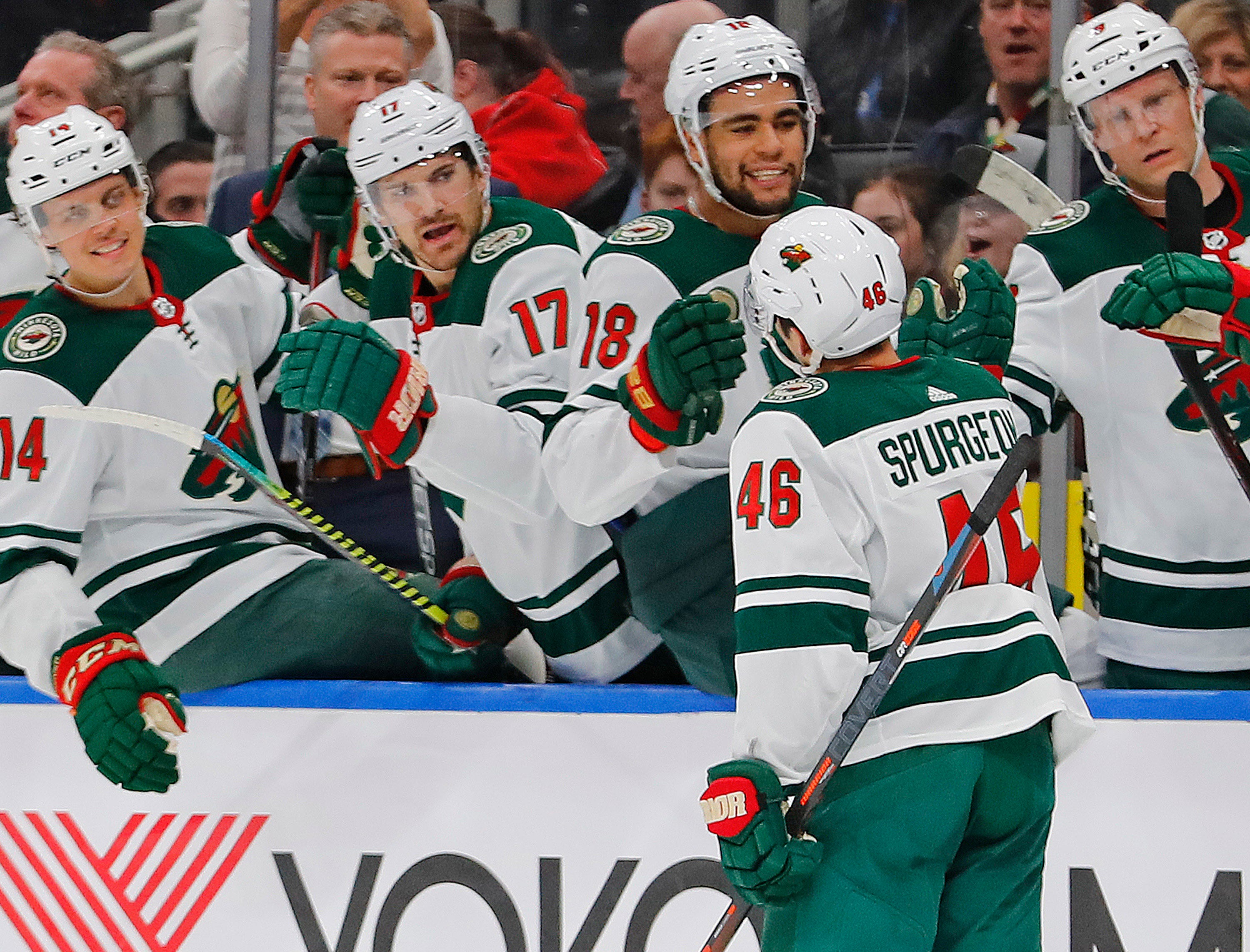 Spurgeon's hat trick helps Wild beat Edmonton 53 FOX Sports