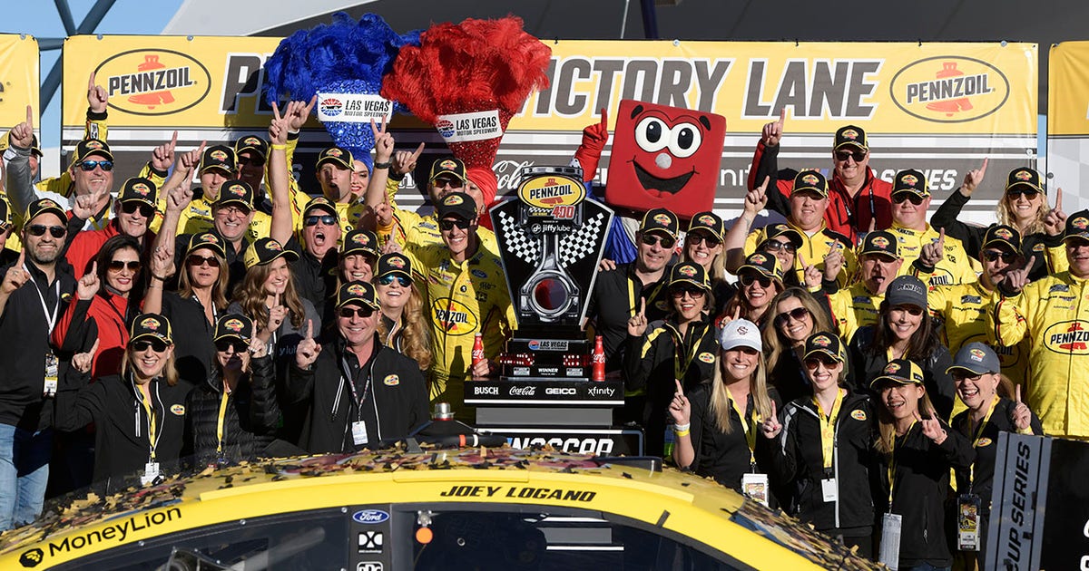 Winner's Weekend: Joey Logano and Paul Wolfe at Las Vegas ...