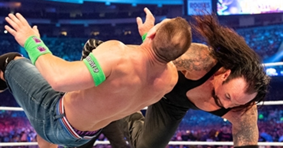 The Undertaker Vs John Cena Wrestlemania 34 Full Match Fox Sports 1411