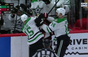 
					WATCH: Jamie Benn Scrum at the end of the Game | Stars ENCORE
				