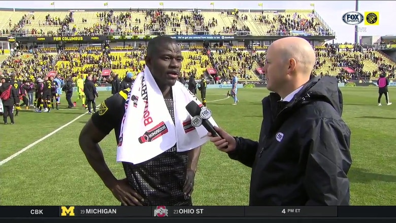Jonathan Mensah dedicates the Crew’s first win of 2020 to the fans