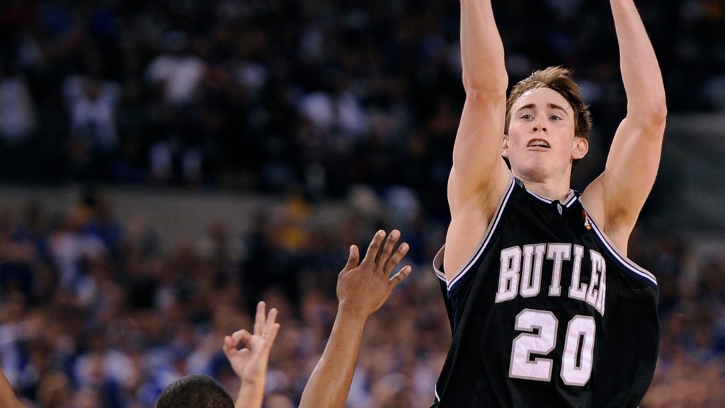 Gordon Hayward 20 Butler College Black Basketball Jersey - Kitsociety