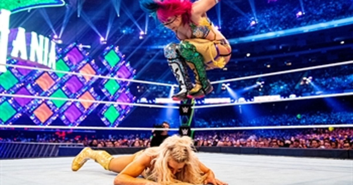 Charlotte Flair vs. Asuka – SmackDown Women’s Title Match: WrestleMania ...