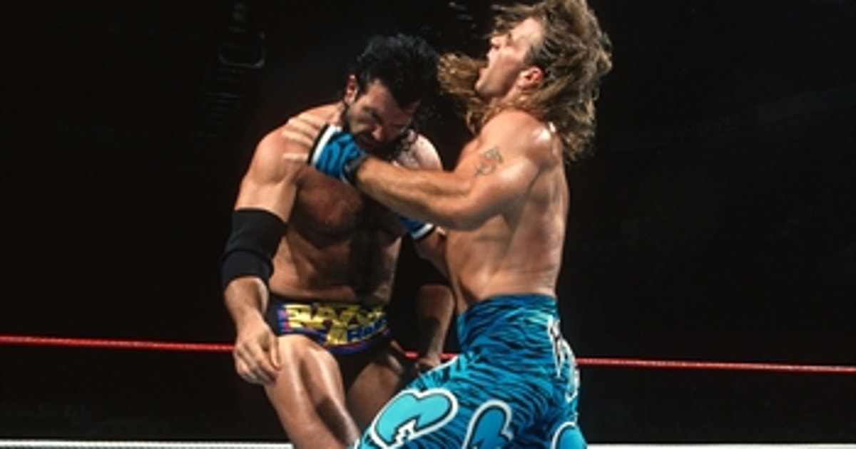 Razor Ramon vs. Shawn Michaels Intercontinental Title Ladder Match