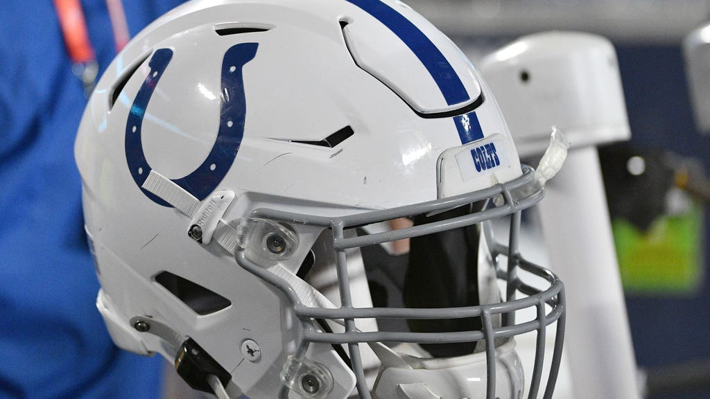 colts new helmet logo