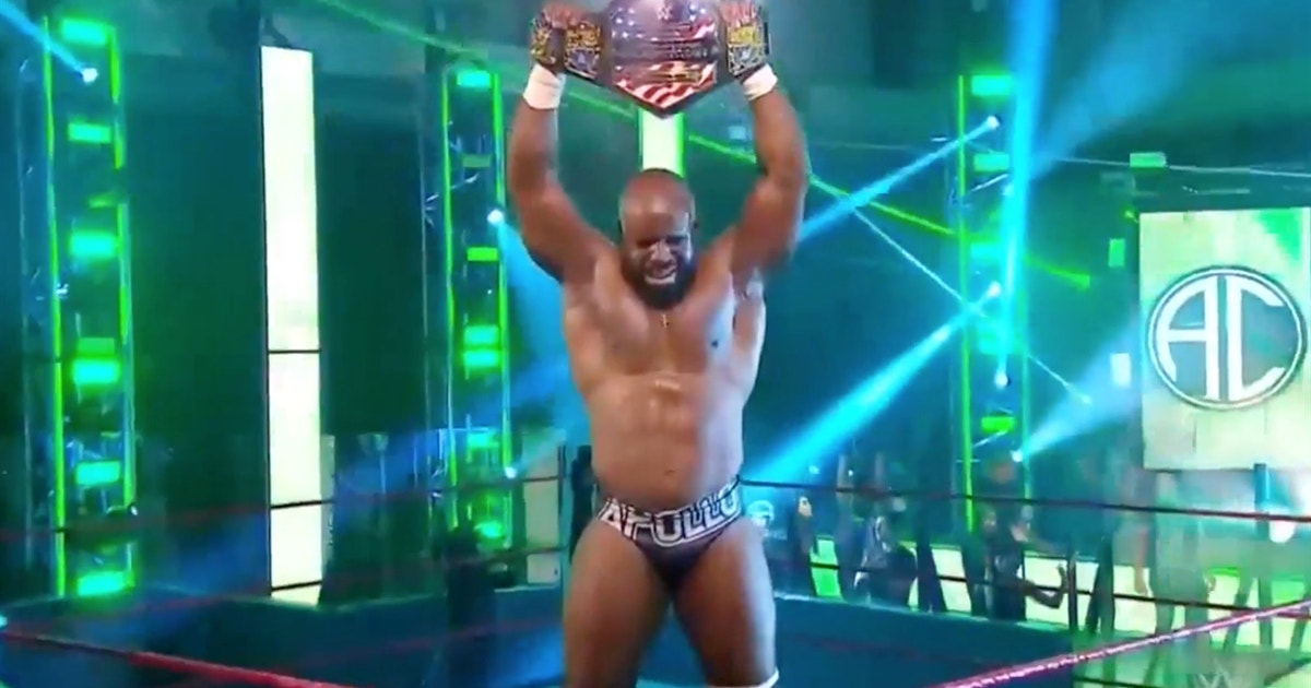 Apollo Crews Knocks Off Andrade To Claim His First Career Wwe Championship Wwe On Fox