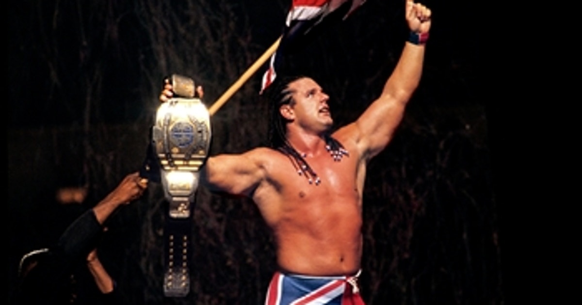 Bret Hart vs. British Bulldog Intercontinental Title Match