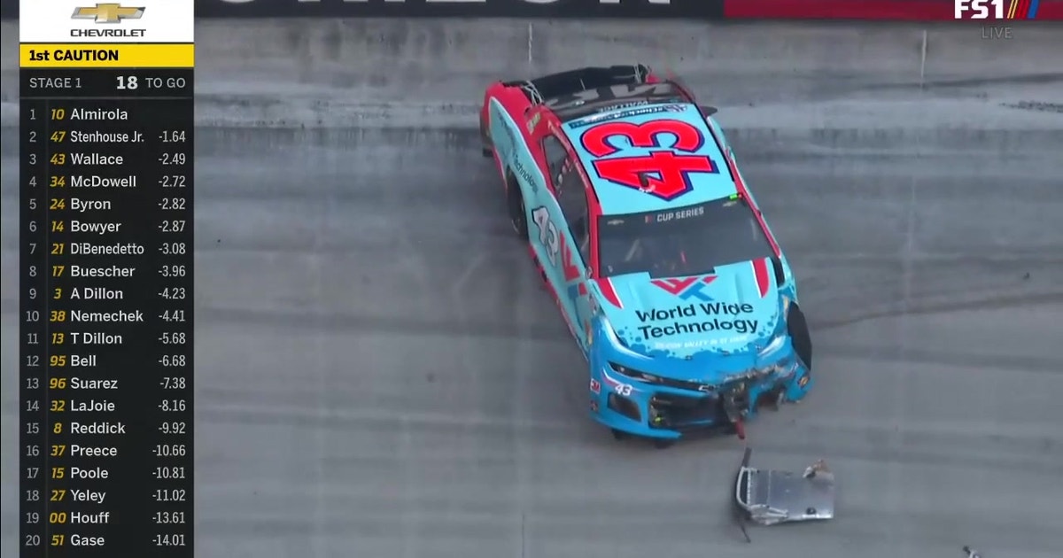 Bubba Wallace Wrecks Out Of Nascar All Star Open Race And Is Not Happy About It Video Flipboard