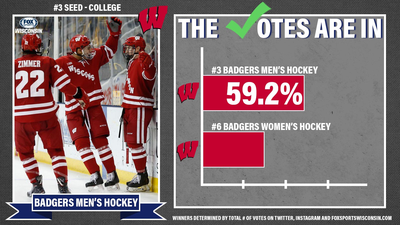 COLLEGE 3 vs. 6 badgers