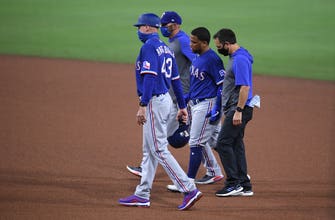 Rangers place Calhoun, Andrus on 10-day Injured List