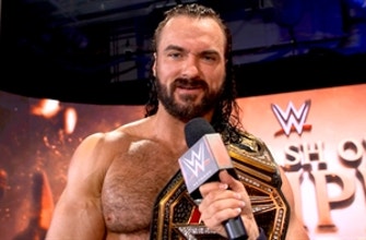 Drew McIntyre shows off Ambulance Match battle wounds WWE Network Exclusive Sept 27 2020