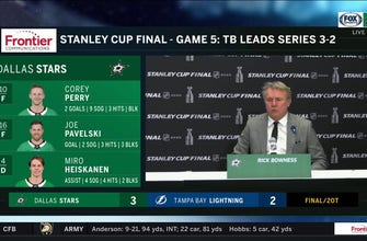 Rick Bowness talks Dallas’ Game 5 Double-Overtime Win against Tampa Bay