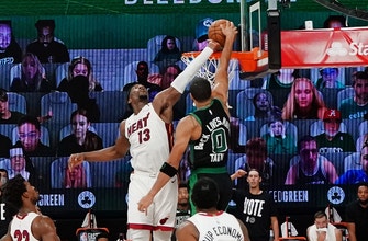 Skip Bayless: Adebayo’s block on Tatum has surpassed LeBron’s ‘chase down’ as the ‘best defensive stop in NBA playoffs’ | UNDISPUTED