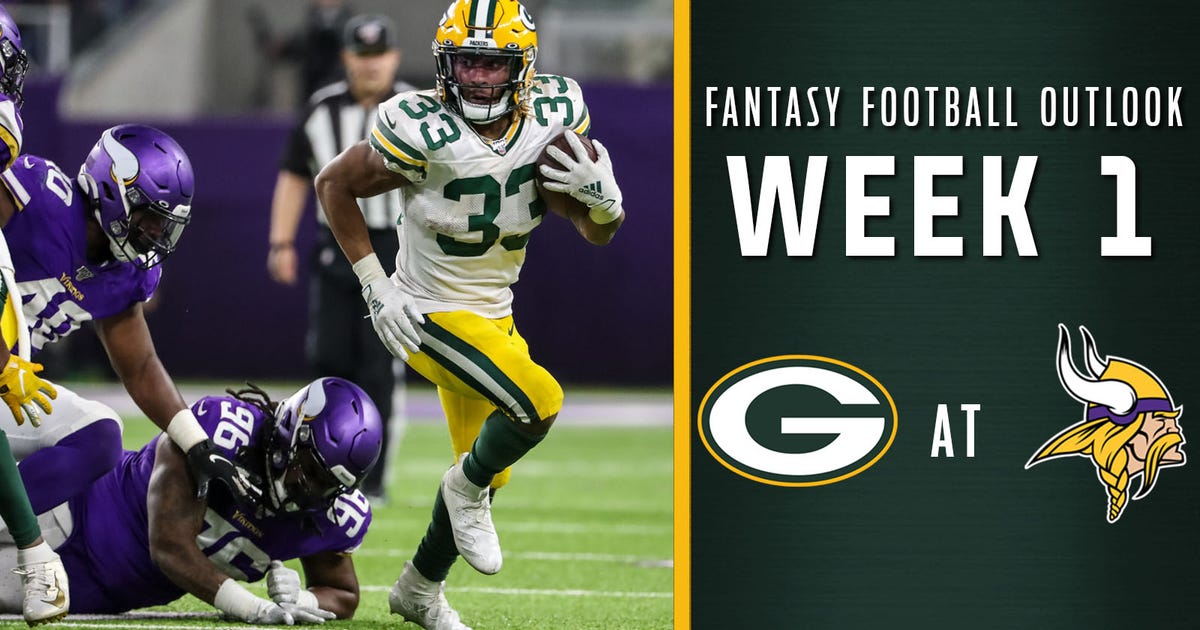 Packers fantasy football outlook: Week 1 vs. Vikings  FOX 