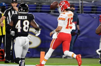 Mahomes puts on a show as Chiefs defeat Ravens 34-20