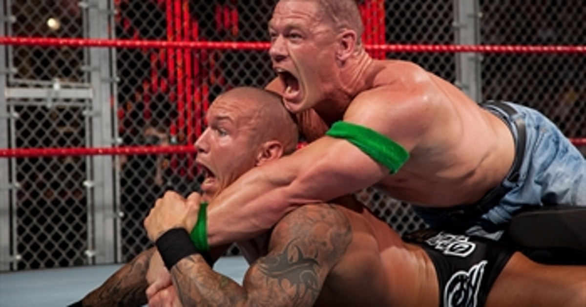 John Cena Vs Randy Orton Wwe Title Hell In A Cell Match Wwe Hell In A Cell 2009 Full Match