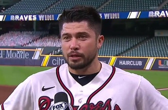 Travis d’Arnaud on Braves six-run explosion in 7th inning: ‘We know we’re never out of a game’