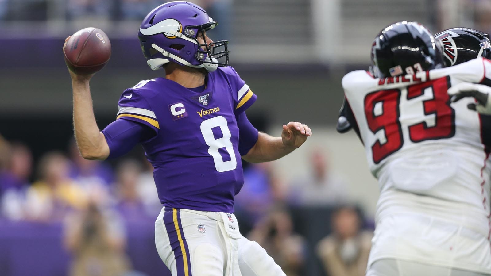 Preview: Cousins, Vikings Aim To Capitalize Against Disarrayed Falcons ...