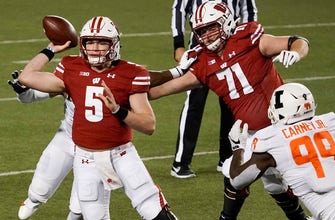 Badgers' COVID-19 issues demonstrate potential QB pitfall