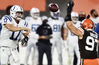 Rivers ready to fix mistakes, focus on next challenge after rough day against Browns