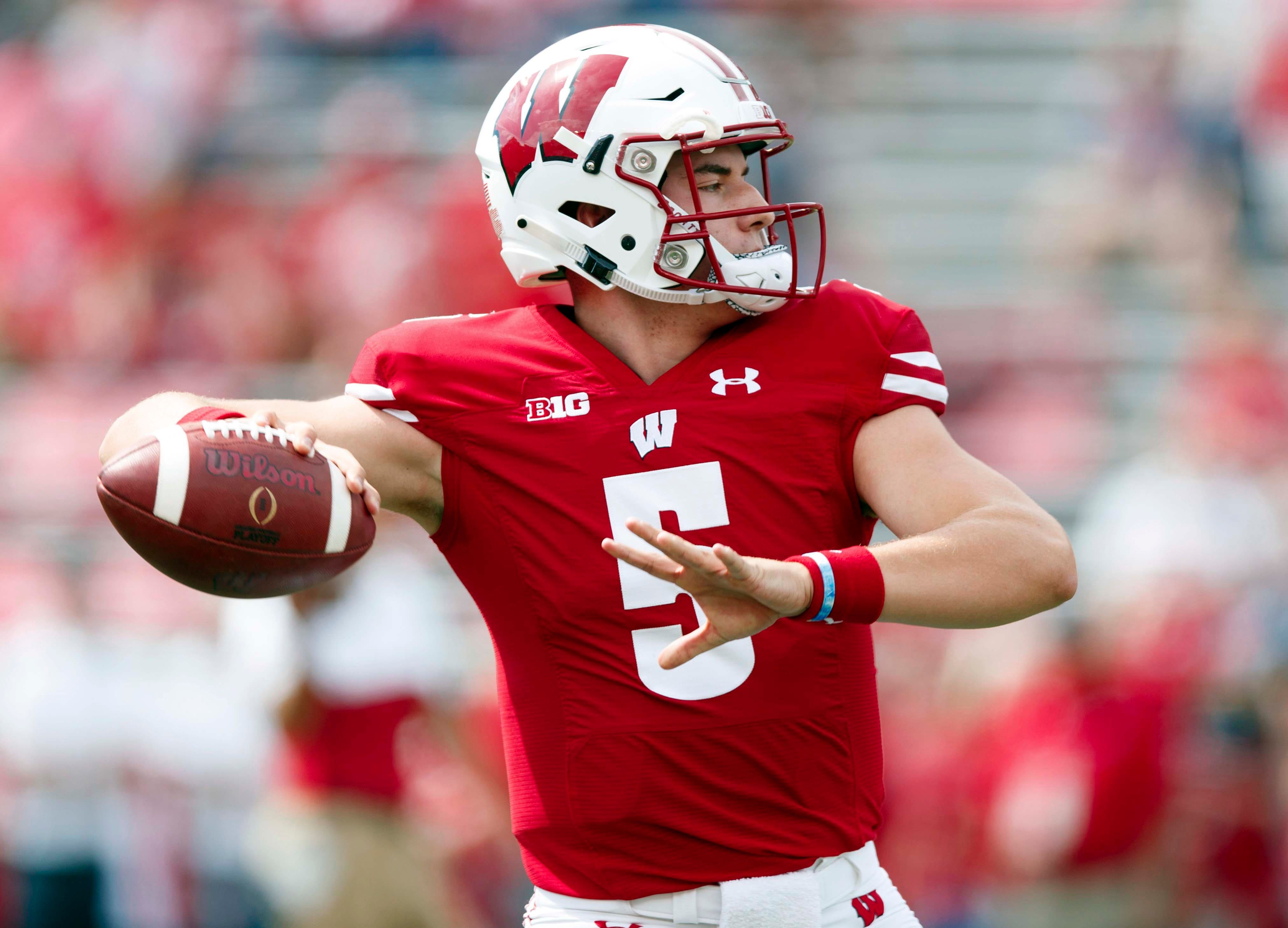 Badgers QB Graham Mertz ready to step up in starting role FOX Sports