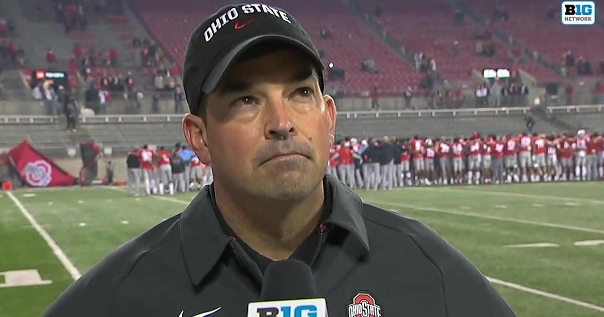 Ohio State Head Coach Ryan Day Walks Through His Team’s Performance In ...