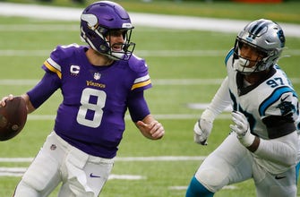 
					Upon Further Review: Cousins, Vikings overcome mistakes to beat Panthers
				