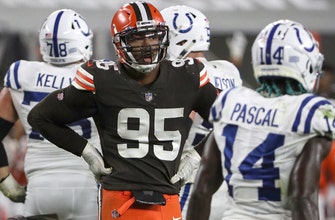 Browns star Myles Garrett on COVID list, out for Eagles game