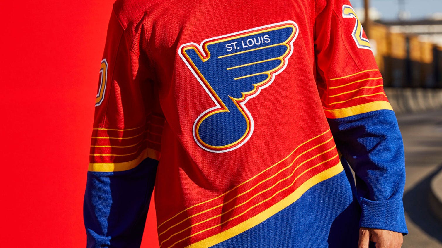 blues 90s throwback jersey