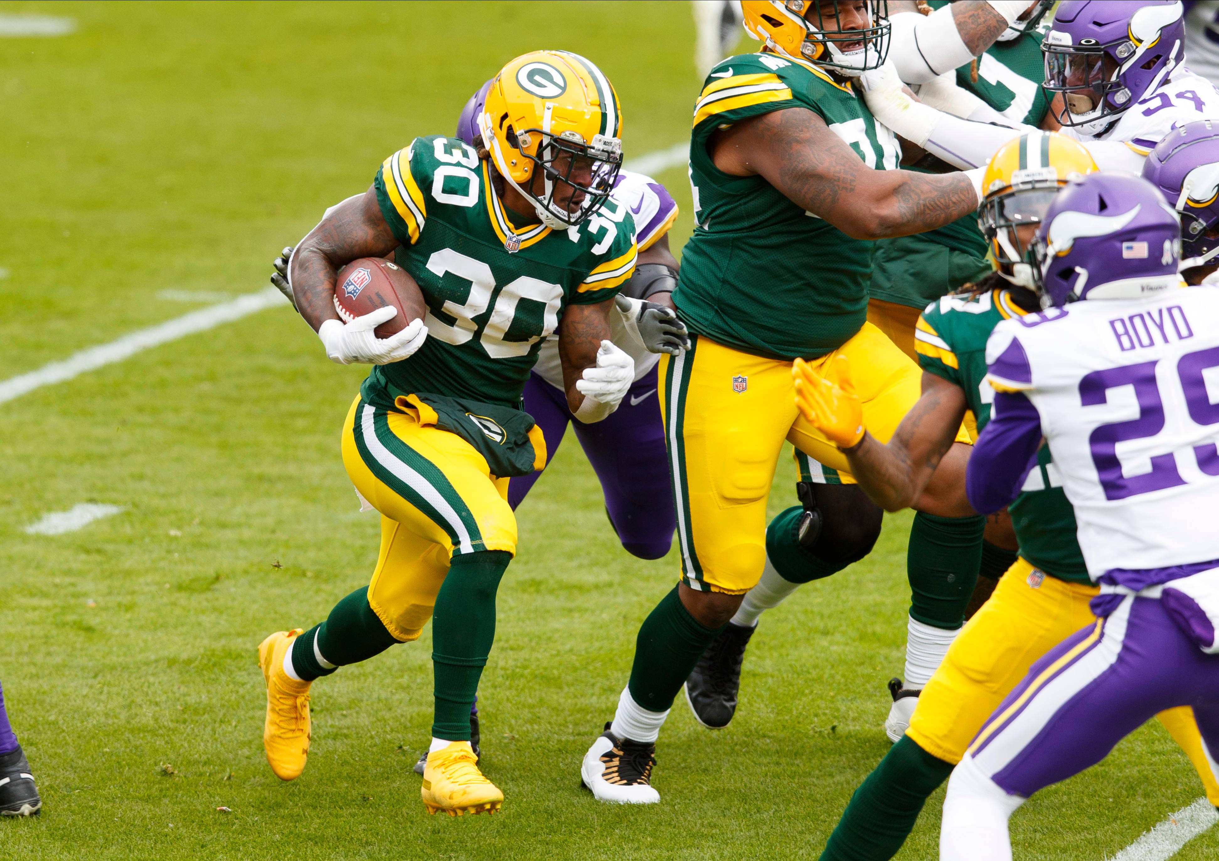 Packers Could Be Without Top 3 Running Backs Against 49ers FOX Sports