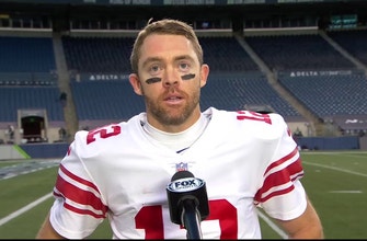 Colt McCoy: ‘I’m proud’ to be able to have led Giants to upset 17-12 win over Seahawks
