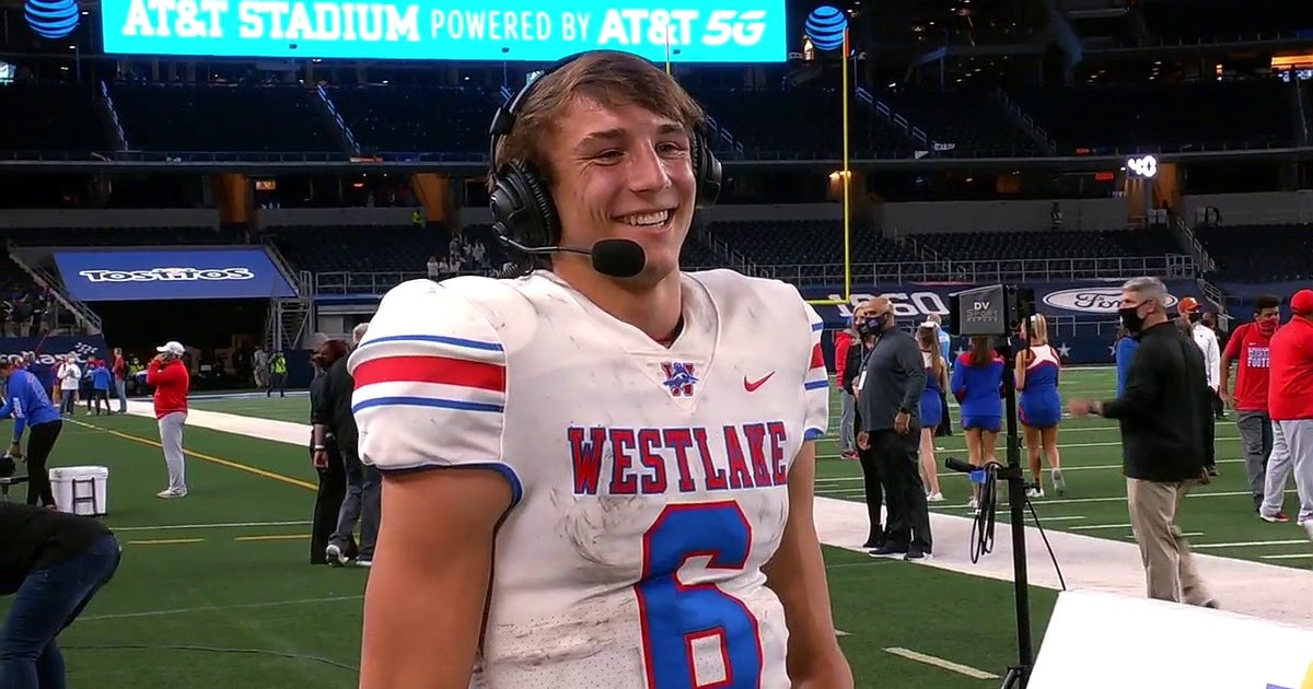 Cade Klubnik On Austin Westlake Winning The State Championship FOX Sports