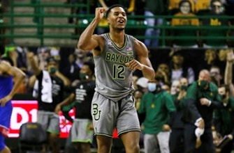 
					No. 2 Baylor blows past No. 9 Kansas, 77-69, as Jared Butler explodes for 30 points
				