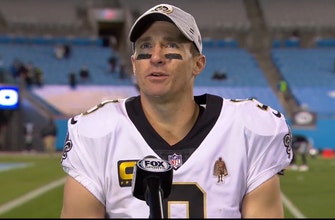 Drew Brees reflects on his road back and looks ahead to first round of NFC playoffs