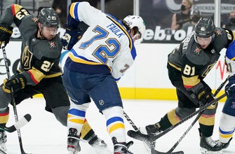 Blues' Thursday night matchup with Golden Knights postponed due to COVID-19