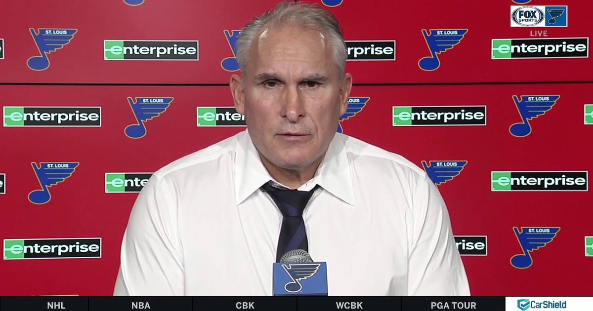 Berube on whether Blues got outworked against Coyotes: &#8216;For sure&#8217;