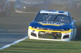 Chase Elliott makes an outstanding recovery as Tyler Reddick goes up in flames in Daytona