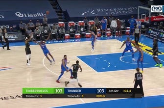 HIGHLIGHTS: Timberwolves 106, Thunder 103