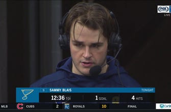 Blais: ‘We’ve got to turn the page because we’ve got a lot of games coming up’