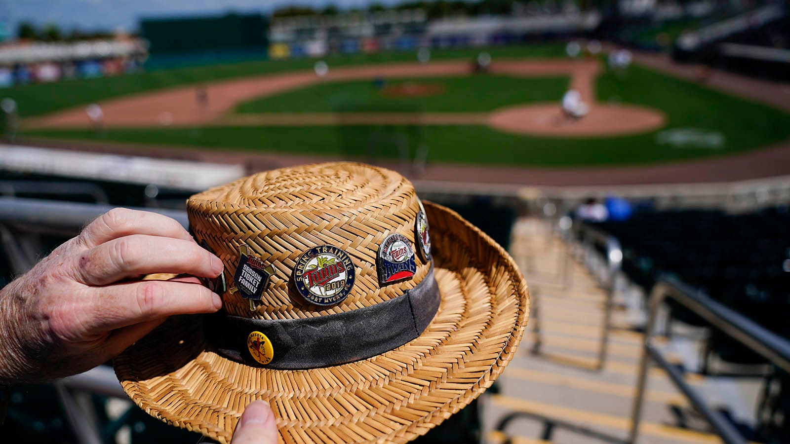 twins spring training hat