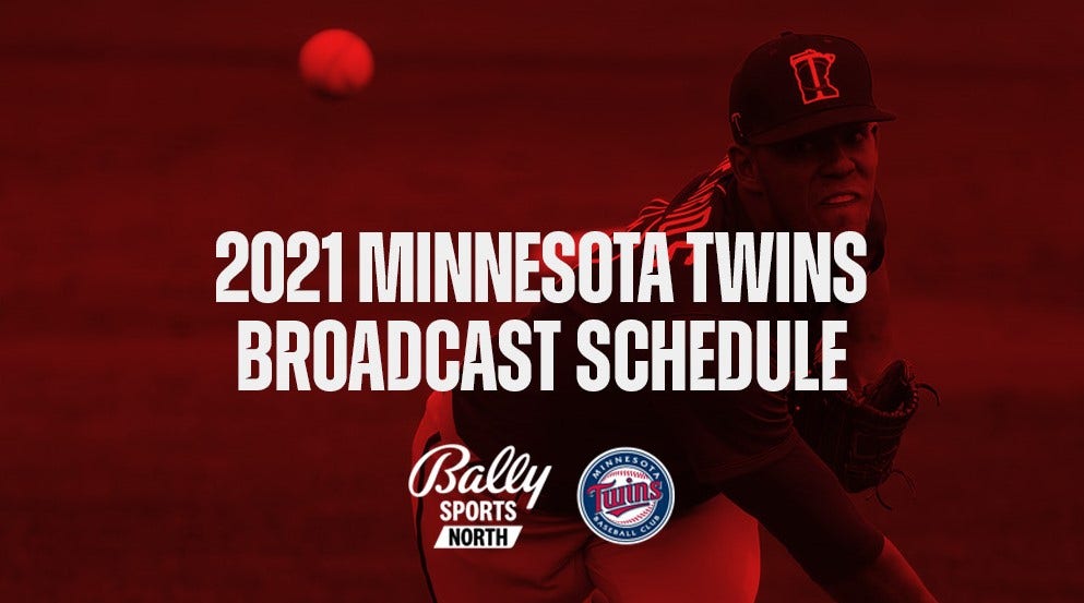 Bally Sports North Announces 2021 Twins Broadcast Schedule Fox Sports
