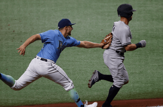 Rays can't complete series sweep, fall to Yankees in extras