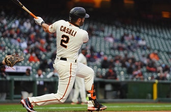 Giants quick start is enough to beat the Marlins, 3-0