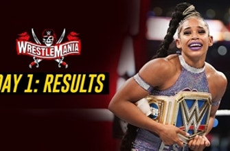 WrestleMania 37 Day 1 Recap | Bianca Belair, Aj Styles and Omos Taste WrestleMania Gold: WWE Now India