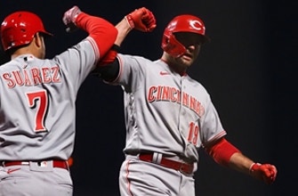 Joey Votto goes deep in Reds’ 3-0 shutout over Giants