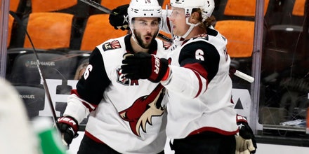 Chychrun completes hat trick in OT, Coyotes beat Ducks 3-2